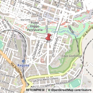 Mappa Piazza cappuccini 24, 97100 Ragusa, Ragusa (Sicilia)