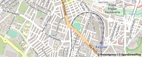 Mappa Ragusa