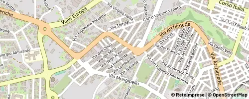 Mappa Ragusa