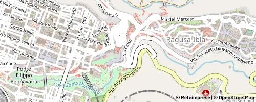 Mappa Ragusa