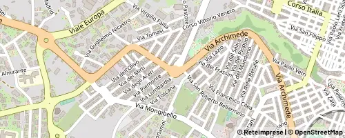 Mappa Ragusa