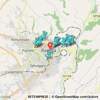 Mappa Via Duca D'Aosta, 97100 Ragusa RG, Italia (1.26)
