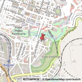 Mappa Via Luigi Pirandello, 2, 97100 Ragusa RG, Italia, 97100 Ragusa, Ragusa (Sicilia)