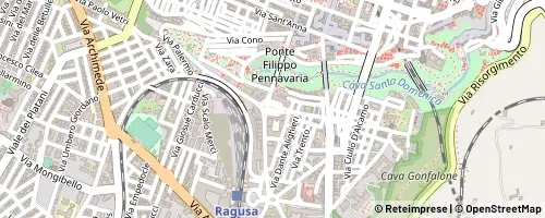 Mappa Ragusa