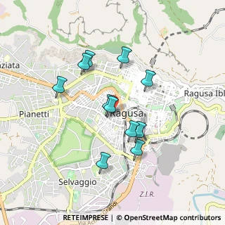 Mappa Via Gaetano Donizetti, 97100 Ragusa RG, Italia (0.87455)