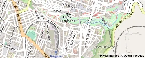 Mappa Ragusa