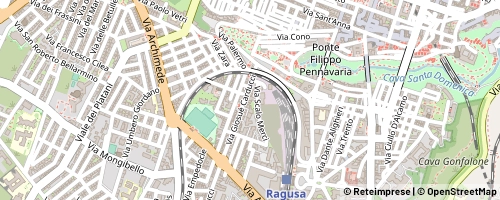 Mappa Ragusa