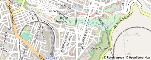 Mappa Ragusa
