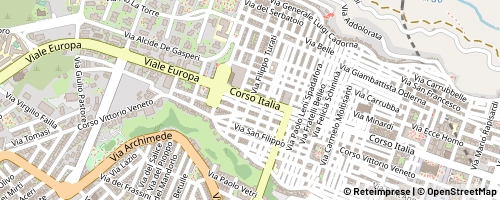 Mappa Ragusa