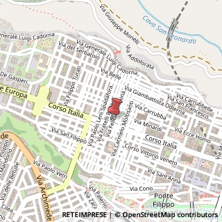 Mappa Via Felicia Schinin?, 111, 97100 Ragusa, Ragusa (Sicilia)