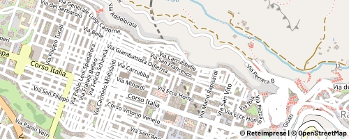 Mappa Ragusa