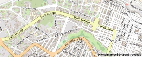 Mappa Ragusa