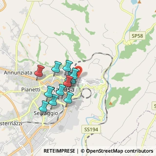 Mappa Via Armando Diaz, 97100 Ragusa RG, Italia (1.7075)