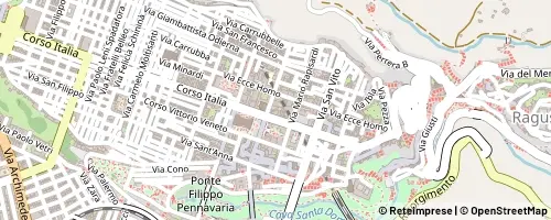 Mappa Ragusa