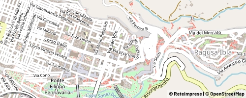 Mappa Ragusa