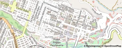 Mappa Ragusa