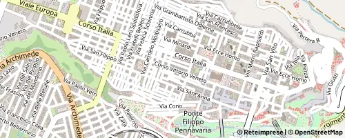 Mappa Ragusa