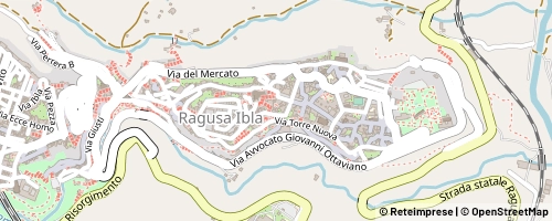 Mappa Ragusa