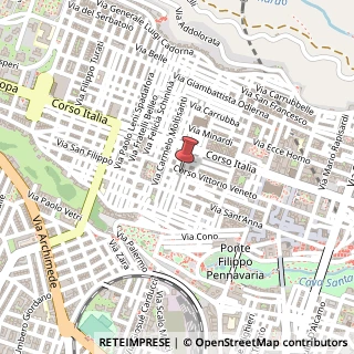 Mappa Via Giuseppe Garibaldi,  78, 95047 Ragusa, Ragusa (Sicilia)