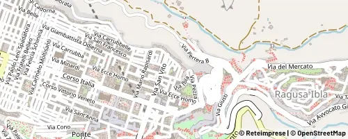 Mappa Ragusa