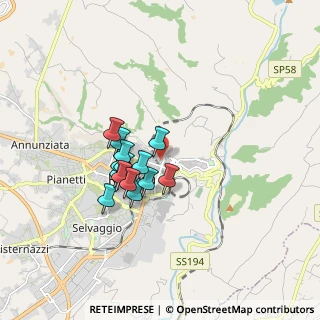 Mappa Via San Francesco, 97100 Ragusa RG, Italia (1.42714)
