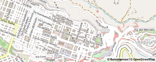 Mappa Ragusa