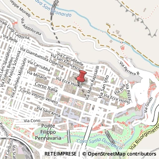Mappa Via Ecce Homo,  158, 97100 Ragusa, Ragusa (Sicilia)
