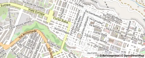 Mappa Ragusa