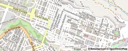 Mappa Ragusa