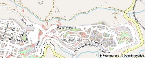 Mappa Ragusa