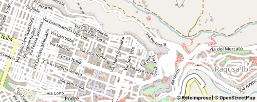 Mappa Ragusa