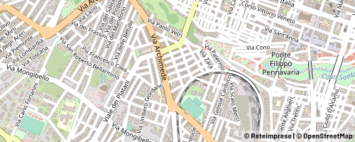 Mappa Ragusa