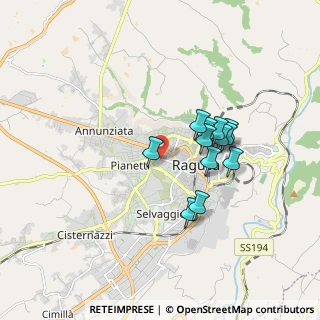 Mappa Piazza Don Luigi Sturzo, 97100 Ragusa RG, Italia (1.61917)
