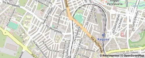 Mappa Ragusa