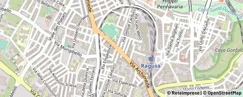 Mappa Ragusa