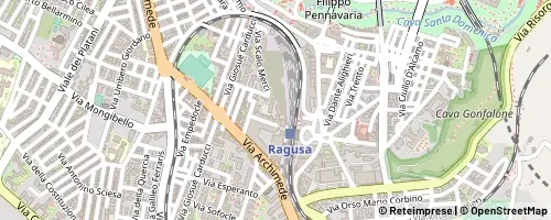 Mappa Ragusa