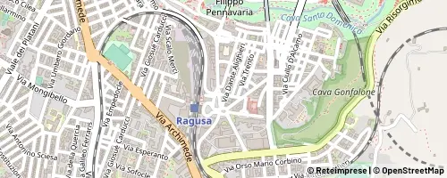 Mappa Ragusa