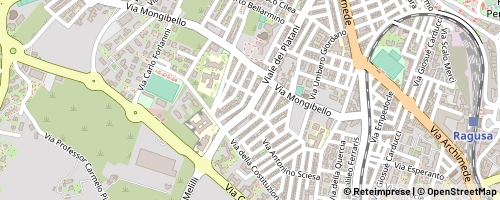 Mappa Ragusa