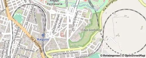 Mappa Ragusa