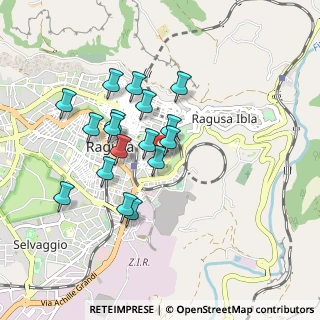 Mappa Via Galileo Galilei, 97100 Ragusa RG, Italia (0.86588)
