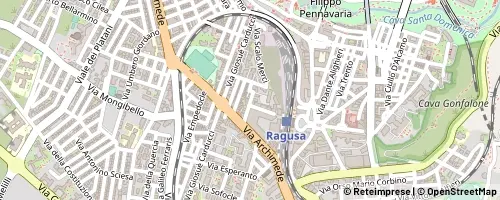 Mappa Ragusa
