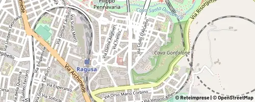 Mappa Ragusa