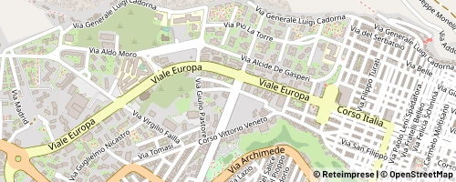 Mappa Ragusa