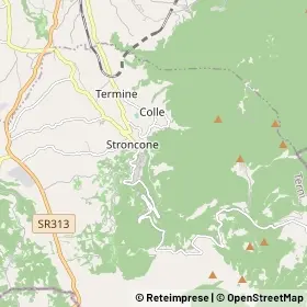 Mappa Stroncone