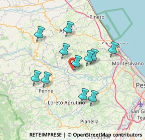 Mappa CAP, 65010 Elice PE, Italia (6.55727)