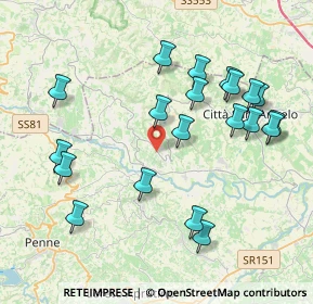 Mappa CAP, 65010 Elice PE, Italia (4.4215)
