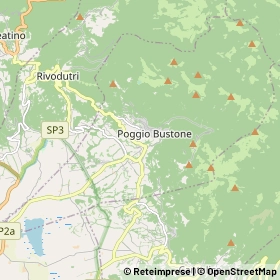 Mappa Poggio Bustone