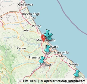 Mappa Via Valter Verziere, 65015 Montesilvano PE, Italia (32.58067)