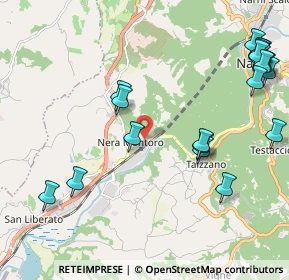 Mappa Via del Poggio, 05035 Narni TR, Italia (2.813)