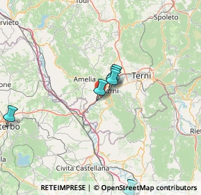Mappa Via del Poggio, 05035 Narni TR, Italia (41.25357)